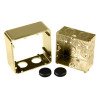 GF2340424E092 Brass Surface Mount Kit For Decorative Door Holders