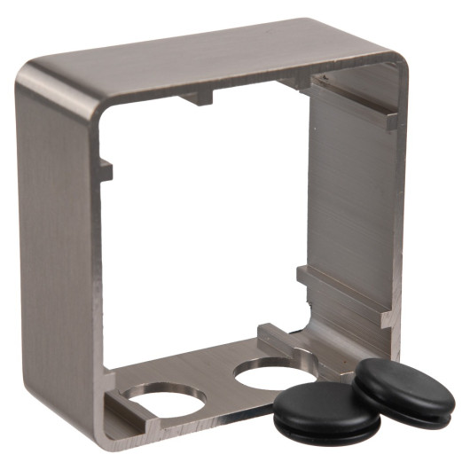 a kit contents of the stainless steel surface mount kit