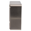 a side view of the stainless steel surface mount kit