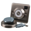 kit contents view of the stainless steel decorative door holder