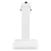 Back view of the universal 500n pole magnet 200mm showing the vertical pole and base in white