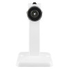 Front view of universal 500n pole magnet 200mm showing circular magnet mounted on white rectangular stand