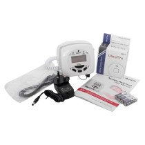 Contents included with the geofire agrippa deaf alart acoustic pillow alarm including device, power adapter, batteries, cables and user manual