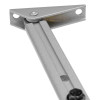 Part of the bracket and arm of the geze ts1000c overhead door closer in silver color