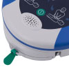 A close-up of the thumb tag to deploy the electrode pads