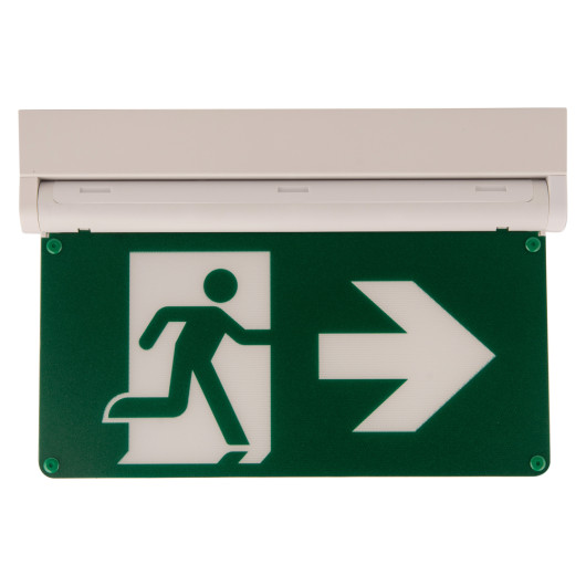 アルミニウム LED EXIT サイン Thin Die-Cast Aluminum LED Exit Sign – Low Profile, UL 924