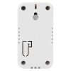 hispec rf pro carbon monoxide alarm showing the back plate with mounting holes and vents