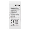 hispec rf pro carbon monoxide alarm showing the back with label and technical information visible