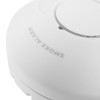 Close-up of the sensor type on the hispec rf pro smoke alarm showing the text smoke alarm on its surface