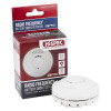 hispec rf pro smoke alarm shown outside its red, white and blue packaging box