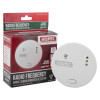 hispec radio frequency mains carbon monoxide detector shown next to its box