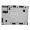 exitgaurd fire door security alarm showing the back panel with wiring and mounting holes visible