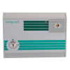 exitguard fire door security alarm showing front view with key switch and indicator light on white background