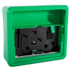 Hok1020G Green Keyguard With Switch Angled No Glass