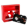 keygaurd key box showing the back with electrical wires and connectors visible