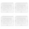 Hok1030Gr Keyguard Replacement Plastic Windows Pack Of 4