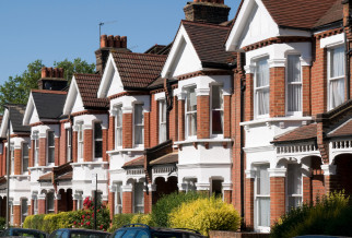 A row of terraced houses