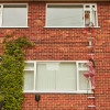 Hs2Stfel Hs3Stfel Ultrafire Fire Escape Ladder with girl climbing down from a first-floor window