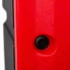 Close-up image of the Hs72K Double Extinguisher Cabinet Keybox Lock showing the black locking mechanism on a red surface
