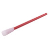 Red striker stick with a white handle part from an alarm triangle set