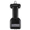 Back view of the Salter Brecknell Electrosamson digital scales 25kg showing label and hook at the top