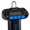 top view of the Salter Brecknell Electrosamson digital scales 25kg showing display and buttons