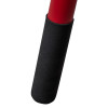 Wild fire beater with a close-up of the black rubber handle on a red pole
