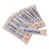 Basic fire warden kit showing several individual packaged light sticks arranged overlapping on a white background
