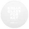 a front shot of the circular break glass for keyboxes