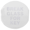 a front view of the spare plastic covers for keyboxes