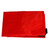 folded red harvest healthcare evacuation sheet shown from the front angle