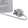 A close up shot of the IPAD SP1 electrode pad connector 