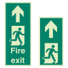 JS405 Floor Mounted Escape Route Signs Group