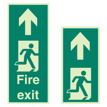 JS405 Floor Mounted Escape Route Signs Group