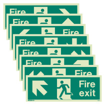 Js43 Fire Exit Signs Group