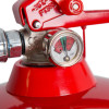 Close-up of the pressure gauge on the jewel 6l water fire extinguisher showing the needle in the safe zone
