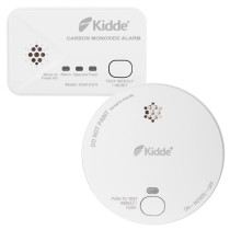 kidde 2030 dsr optical smoke alarm and 2030 dcr carbon monoxide detector shown with special offer label
