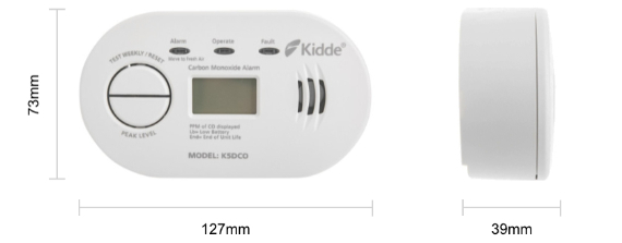 KE5DCO Dimensions