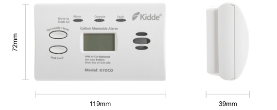 KE7DCO Dimensions
