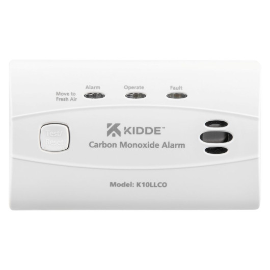 KEK10LLCO - Kidde 10 Year Carbon Monoxide Alarm Front