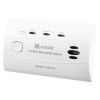 Kek10Llco Kidde K10Llco Carbon Monoxide Alarm shown from an angled left view with test/reset button and indicator lights