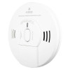 Kek10Sco Kidde 10Sco Combination Smoke Carbon Monoxide Alarm shown angled left with buttons and vents visible