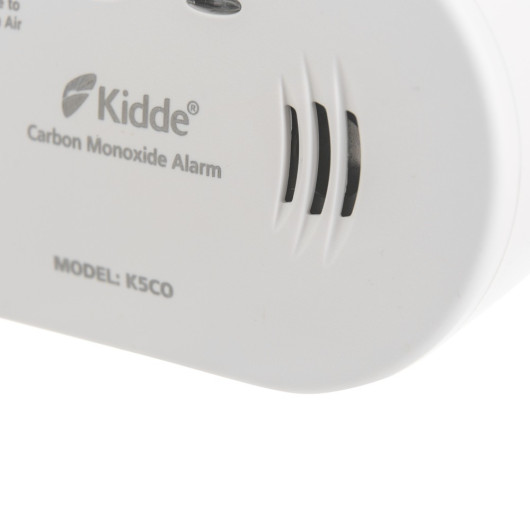 KEK5CO - Kidde 10 Year Carbon Monoxide Alarm Closeup Sounder