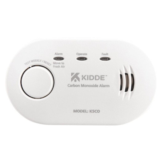 KEK5CO - Kidde 10 Year Carbon Monoxide Alarm Front