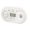 Kek5Dco Kidde K5Dco Digital Carbon Monoxide Alarm showing digital display and test button angled left