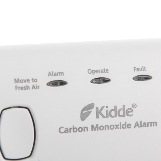 KEK7CO - Kidde 10 Year Carbon Monoxide Closeup Indicators