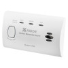 Kek7Co Kidde 7Co Carbon Monoxide Alarm shown angled left with test button and status indicators visible