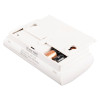 Kek7Co Kidde 7Co Carbon Monoxide Alarm Backplate showing battery compartment and mounting holes on white plastic backplate
