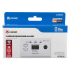Image of Kek7Dco Kidde 7Dco Digital Carbon Monoxide Alarm Box showing product packaging and alarm unit design