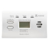 Front view of the Kidde co digital alarm showing buttons, display screen, and indicator lights